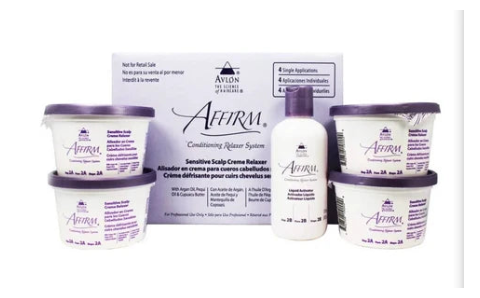 Avlon Affirm Sensitive Scalp Relaxer 4 Pak