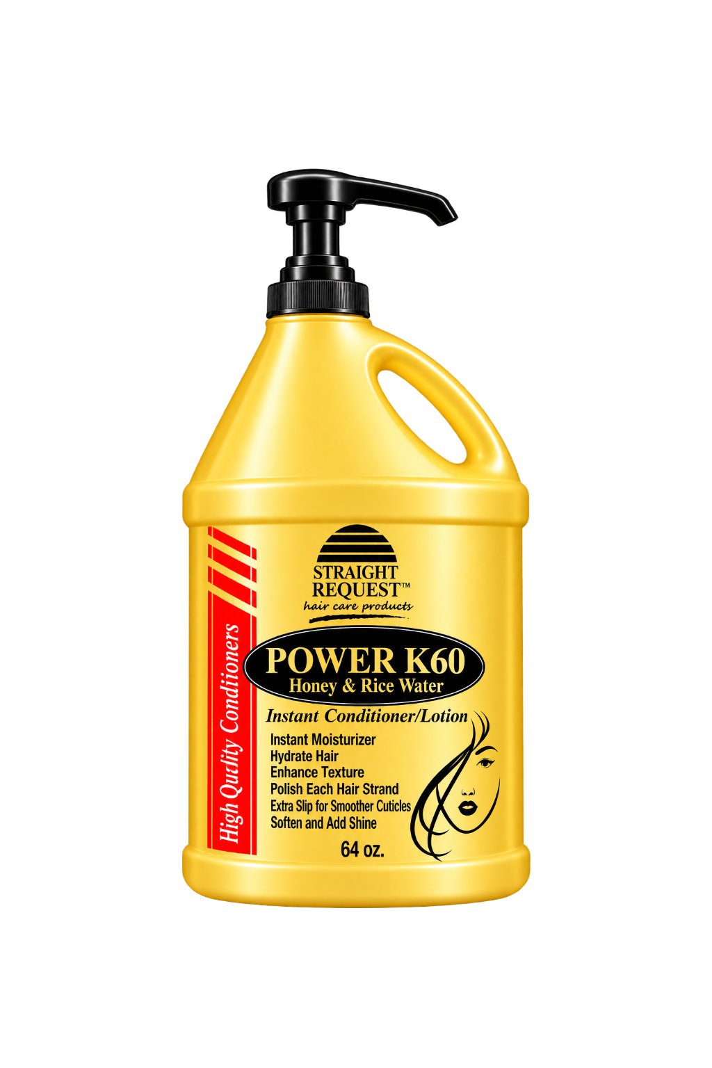 Straight Request Power K60 Gold w/ Honey & Rice Water
