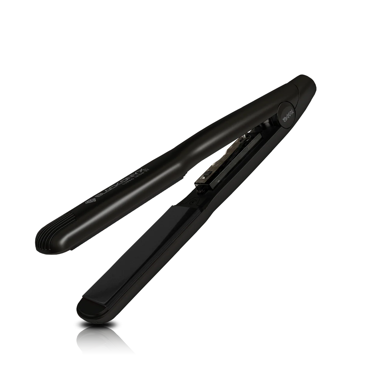 H2pro Black Onyx Gemstone 1 1/4” Styling Flat Iron