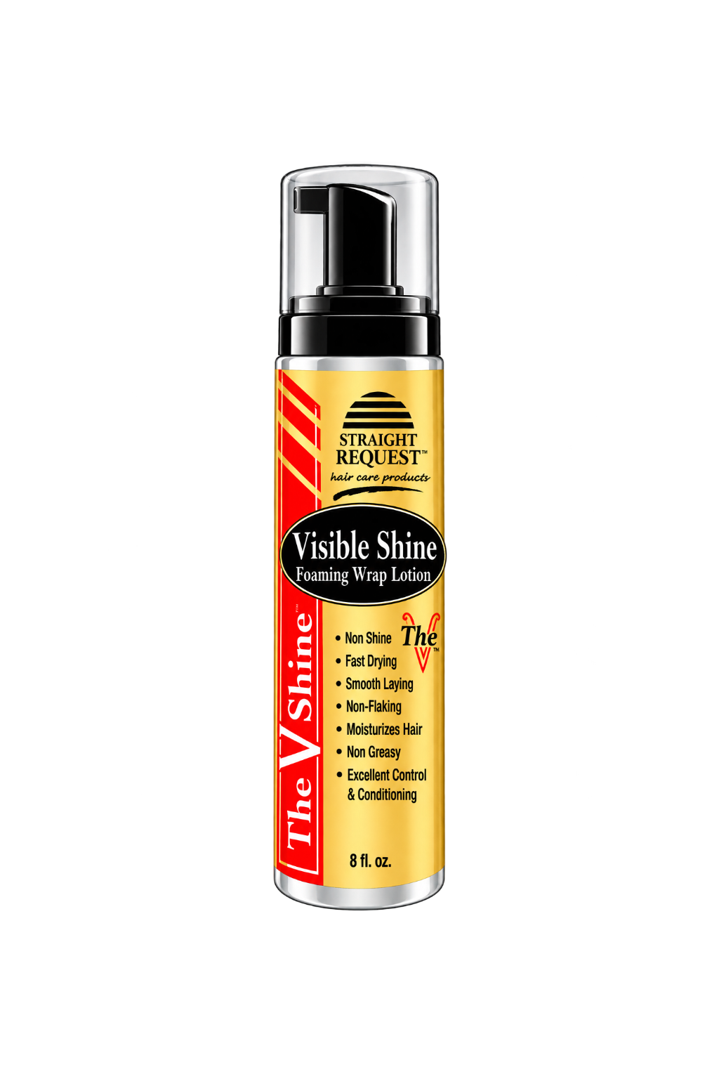 Straight Request Visible Shine Foam