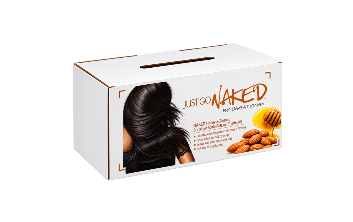 Naked Honey and Almond Sensitive Scalp No-Lye Relaxer