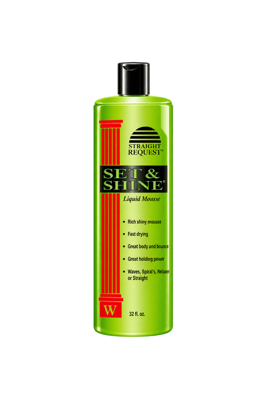 Straight Request Set & Shine Mousse